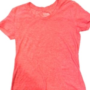 Time and tru coral tshirt